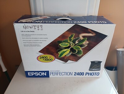 Epson Perfection 2400 PHOTO Flatbed Scanner Manual Film Holder Power