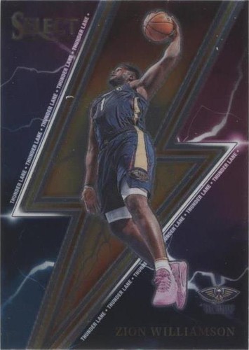 2023-24 Panini Select - Courtside Tectonic Prizm #236 Zion