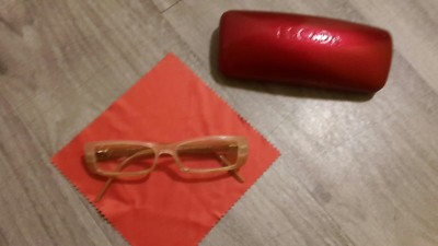 Escada Brille / Fassung / Gestell * Neu * Creme Gold * Unisex *    
