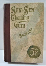 Vintage Sen Sen Chewing Gum Souvenir Edition Book Style Box 1906 Food & Drug Act