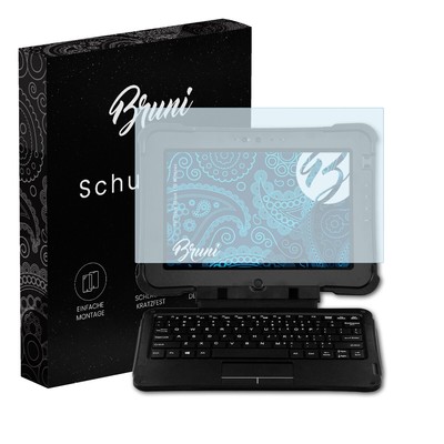 Bruni 2x Folie für Zebra XBook L10 Windows Schutzfolie Displayschutzfolie