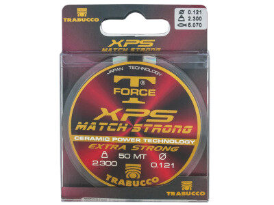 Trabucco T-Force XPS Match Strong 50m 0.121mm - 0.203mm Monofilament Line
