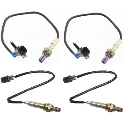 4PCS Oxygen Sensor For 2006-2007 Chevrolet Silverado 1500 Driver and Passenger