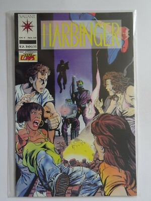 Harbinger #10 NM  Valiant Comics 1992 series