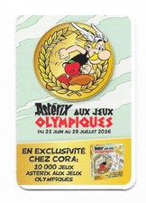 Carte Cora - Astérix aux jeux olympiques - N°10 - Lancer de disque