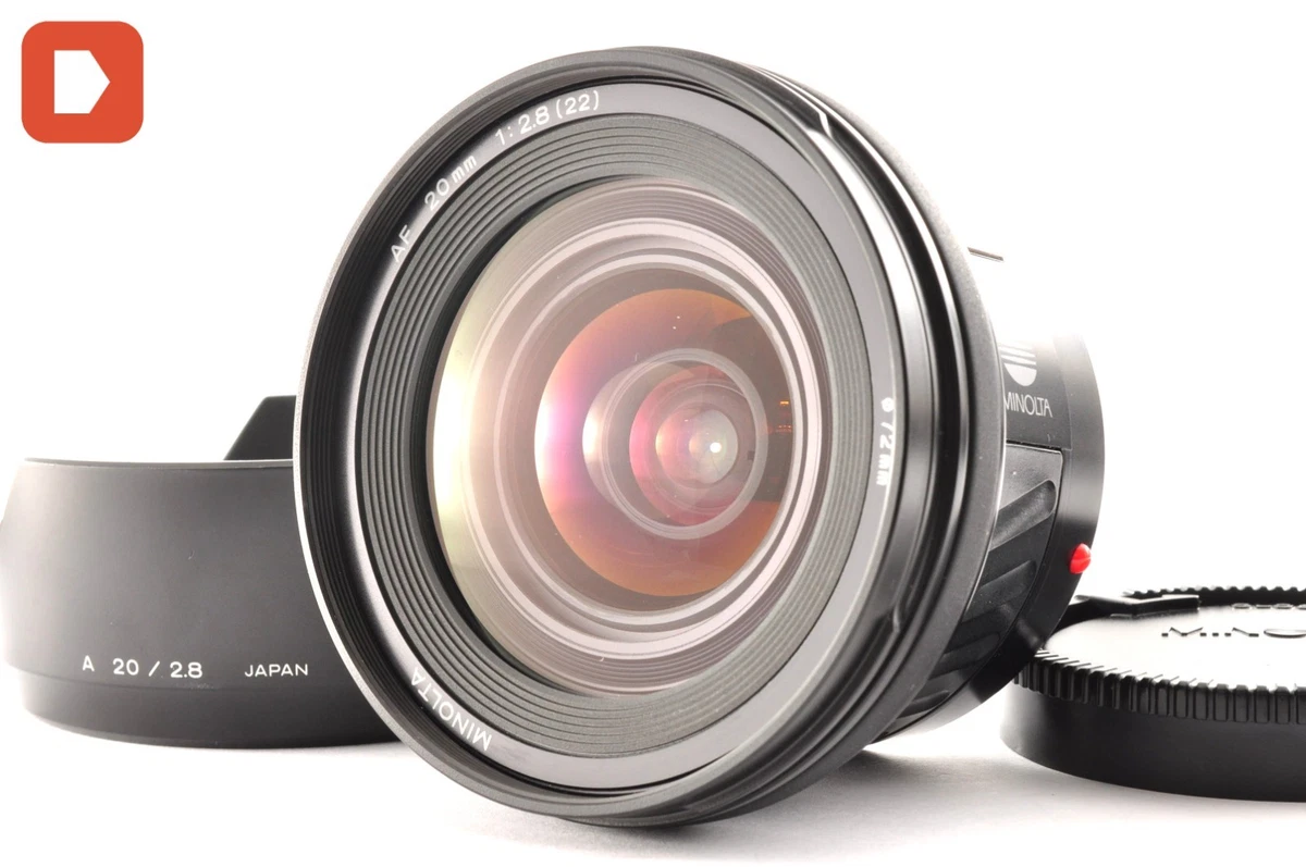 Minolta 20mm Focal Camera Lenses for sale | eBay