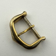 Vintage Cartier Gold Plated 14mm Watch Buckle Authentic Part