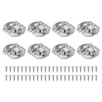 Kleiner Metallkasten-Knebelverschluss,8Er-Pack,Silber