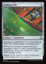 Fishing Pole #128 | MTG | FDN | REGULAR | Lightly Played