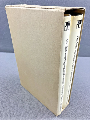 Persecution of the Jews in Mannheim Volumes 1-2 Documents & Presentations German
