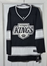 Women's Fanatics Black NHL Los Angeles Kings Home Breakaway Hockey Jersey Sz 2XL