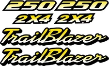 Polaris Custom Trailblazer 250 ATV Decal Kit 2x4