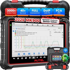 Autel MaxiCOM MK900 Bidirectional Scanner 2026 Up of MaxiCheck MX808S MK808S