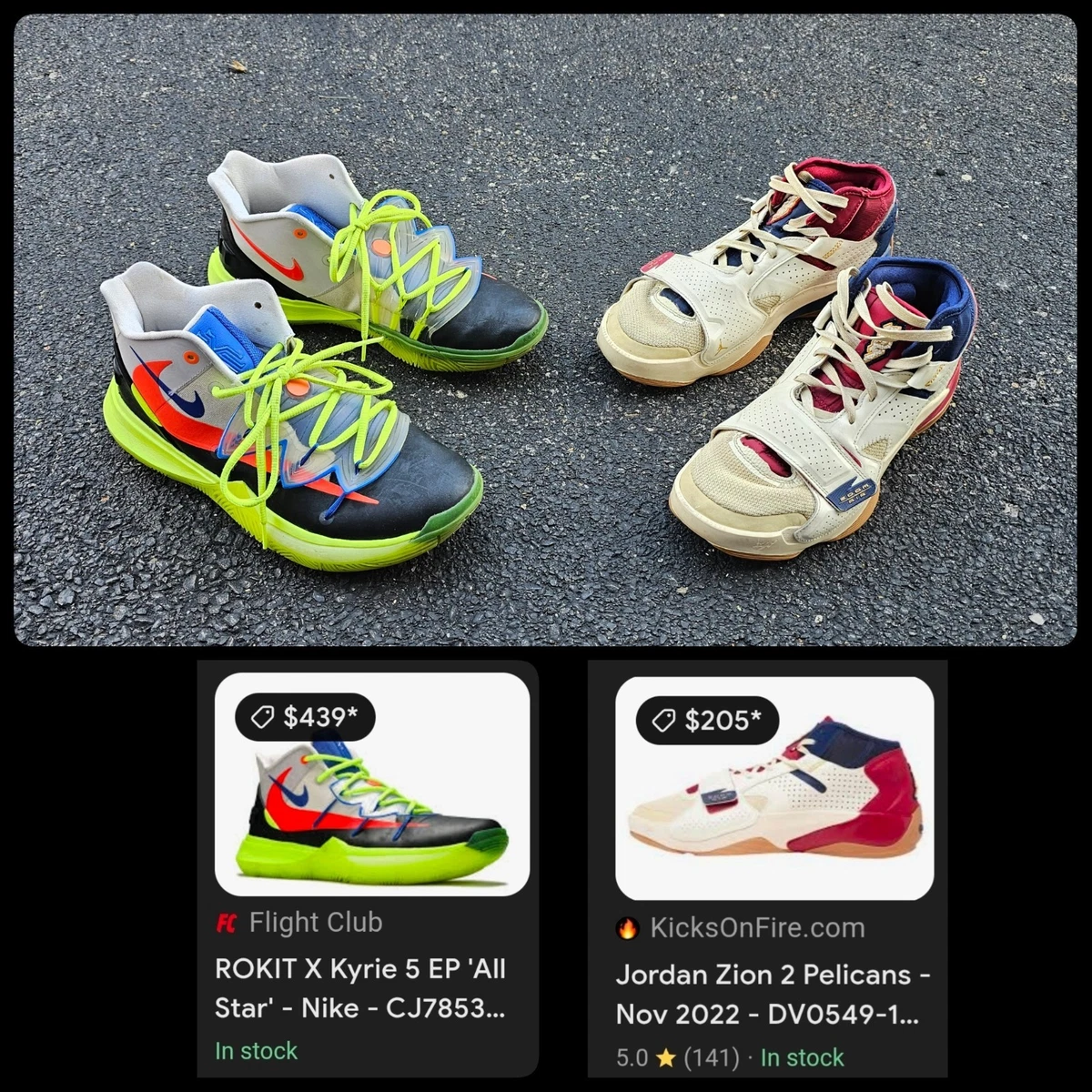 Nike ROKIT x Kyrie 5 EP All Star for Sale | Authenticity
