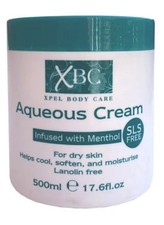 Xpel Body Care Aqueous Cream Infused With Menthol. SLS Free. Dry Skin. 500ml