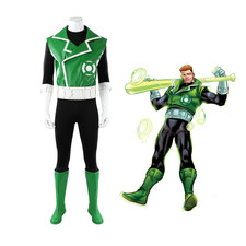 Green Lantern Guy Gardner Cosplay Costume  DC Outfit