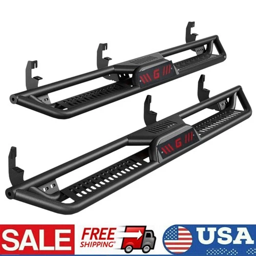 Running Boards for 2015-2025 Chevy Colorado /Canyon Crew Cab Nerf Bars Side Step