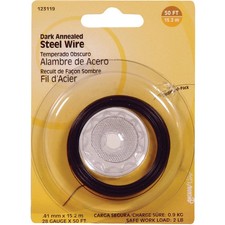 Hillman 50 Ft. 28 Ga. Dark Annealed Steel General Purpose Wire