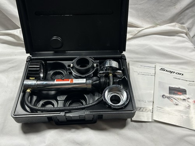 #ad Snap on Cooling System pressure Tester SVTS262 1 with case adapters and manual $175.00