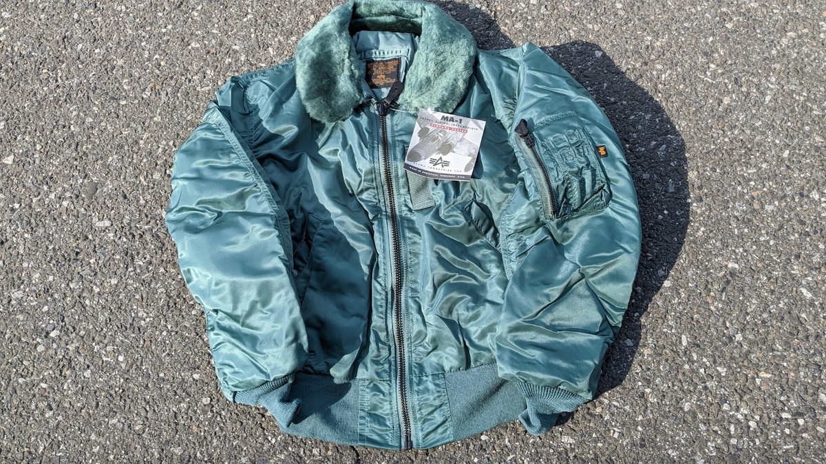 Vintage ALPHA Made in USA New Oldstock B-15 US Air Force Pilot