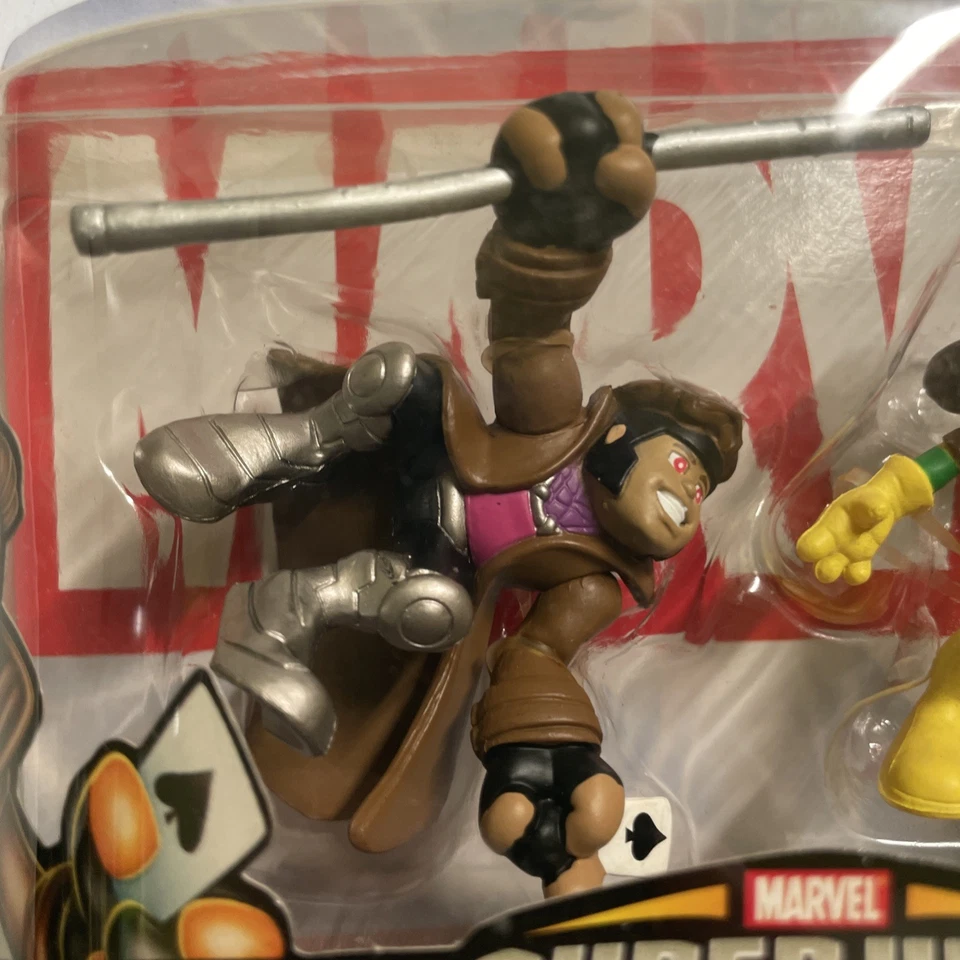 Marvel Super Hero Squad Gambit and Rogue - Image 2 of 4