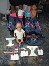 5 Pack Reality Works Real Care Baby 3 w Case