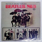BEATLES NO.5 APPLE AR8028 Japan VINYL LP