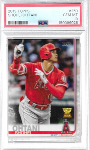 2019 Topps Shohei Ohtani PSA 10 Gem Mint All Star Rookie Cup #250 Dodgers Angels