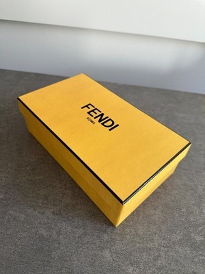 NEW Authentic Fendi Roma Sunglass Eyeglasses Box & Soft Case Pouch