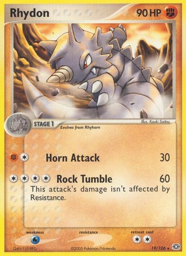 Rhydon graded PSA 8 for sale on eBay