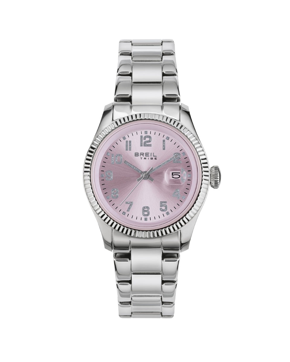 Womens Wristwatch BREIL Tribe CLASSIC ELEGANCE EW0627 Stainless Steel Pink