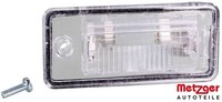 Metzger 2080005 Kennzeichenleuchte FüR Audi