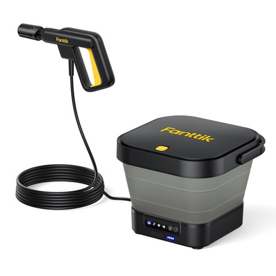 #ad NB8 Fold Cordless Electric Pressure Washer w 3.2Gal Tank 5 in 1 Nozzle Max ... $329.41