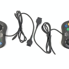 SNK NEO GEO Official PAD Controller Lot of 2 Tested As Is From Japan 2459 UT