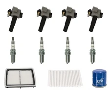 Direct Ignition Coils Spark Plugs Filters Tune Up for 05-09 Subaru Outback Turbo
