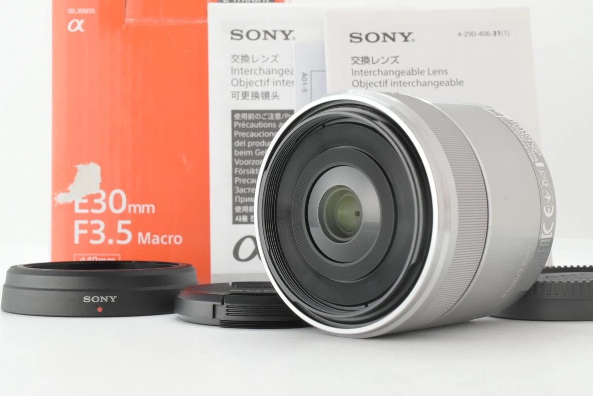 Sony E-mount f/3.5 Camera Lenses 30mm Focal for sale | eBay
