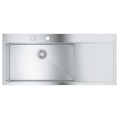 Grohe K1000 Edelstahlspüle Küchenspüle Einbauspüle Abtropffläche 1766018
