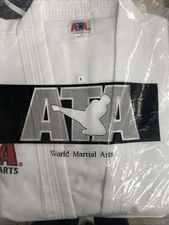 New ATA World Martial Arts ATA Uniform, White Size 5