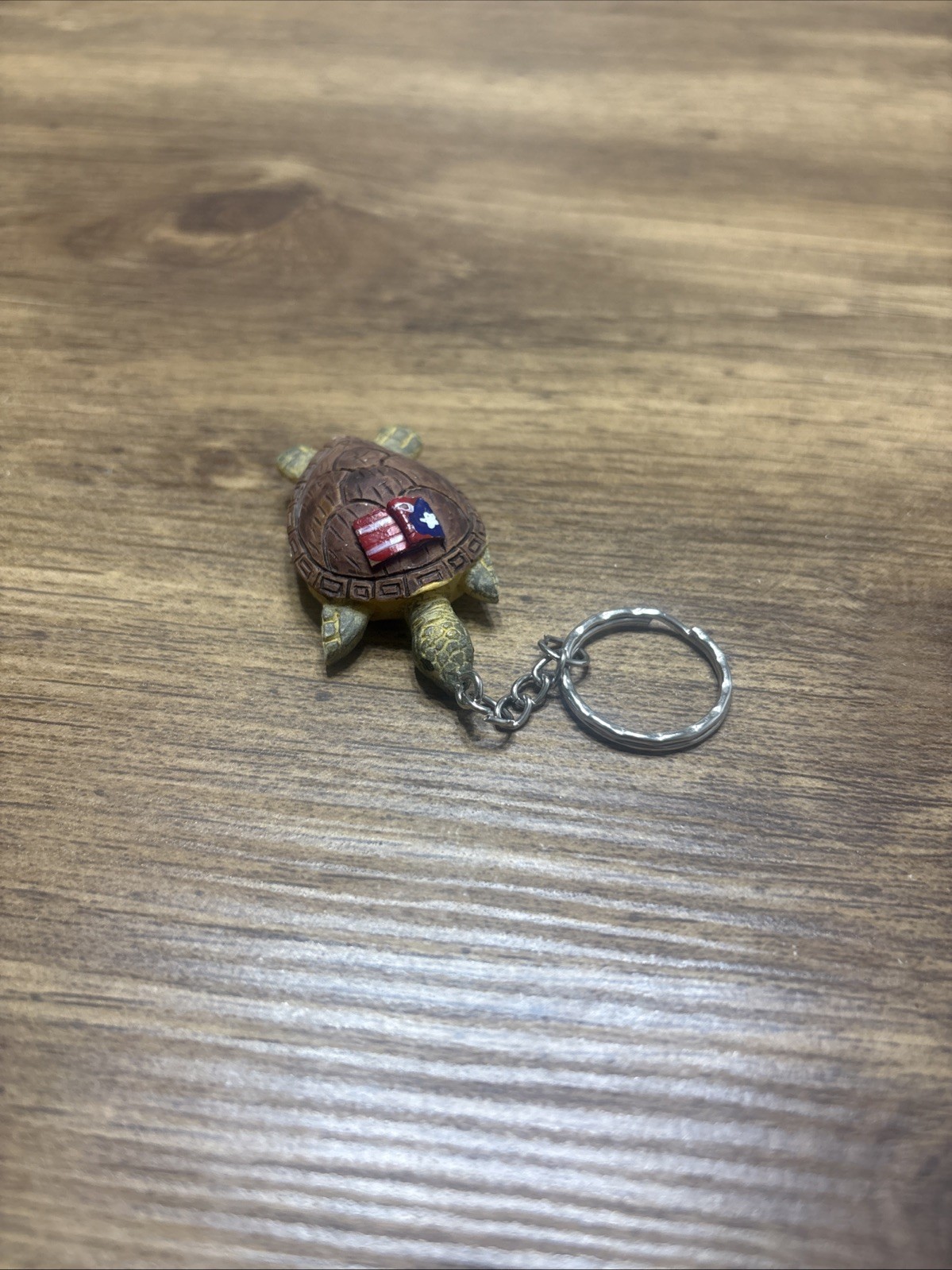 Puerto Rican Turtle Keychain - image 1