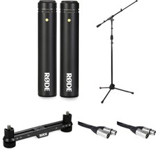 Rode M5 Matched Pair with Stands, Cables, and...
