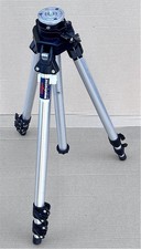Manfrotto Bogen Model 3021 Tripod No Head Made in Italy SHINY