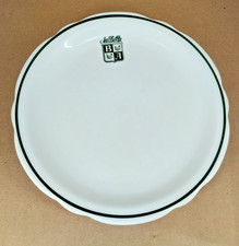 Vintage HOTEL BEL AIR 7.5" Salad Plate Jackson Co. Restaurantware Scalloped B2
