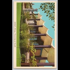 AntiquePostcard Getchell Library University of Nevada Reno Architecture