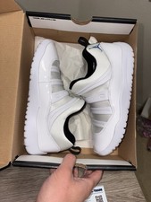 Size 2Y - Nike Jordan 11 Retro Little Flex PS White Legend Blue Kids Preschool
