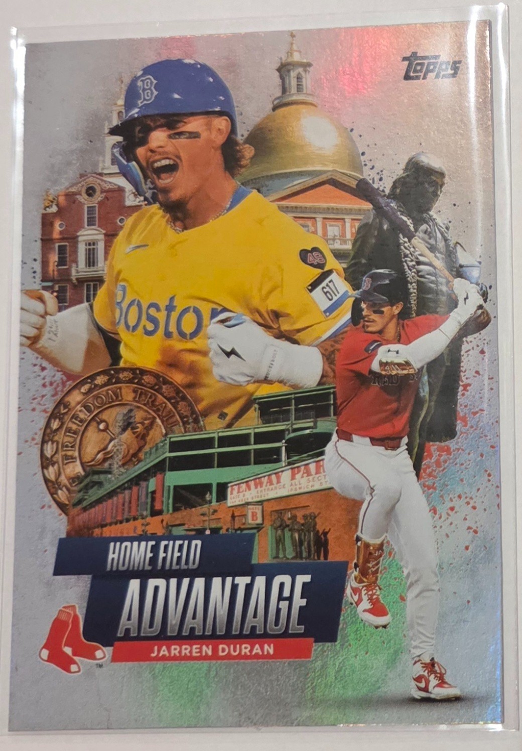2025 Topps Chrome - Home Field Advantage Jarren Duran #HA24