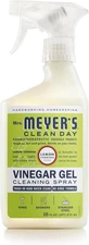 CLEAN DAY Vinegar Gel Cleaning Spray, Bathroom Use, No-Rinse Formula, Plant-Deri