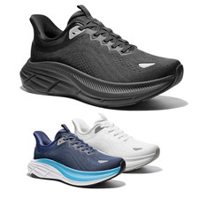 Men's Comfortable Tennis Running Sneakers Athletic Slip On Walking Shoes