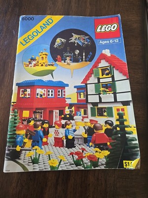 VTG Legoland Lego 6000 Idea Book Instruction Manual Only 1980 Classic