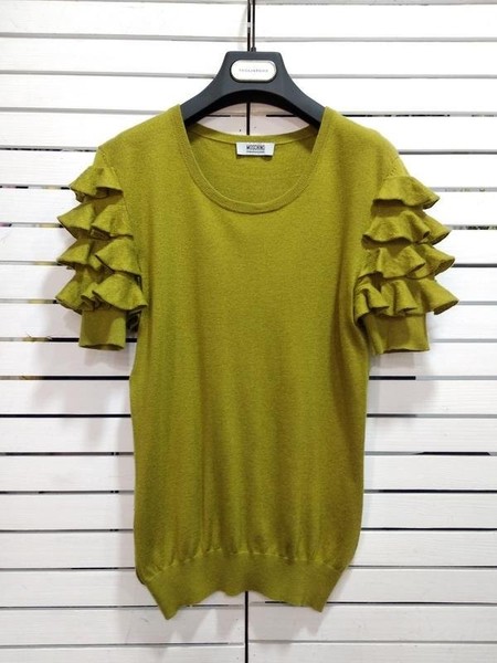 Women Moschino Sweater Mustard 36 / S / 44