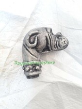 Victorian Bulldog Head Handle Only For Wooden Walking Stick Cane Christmas Gift
